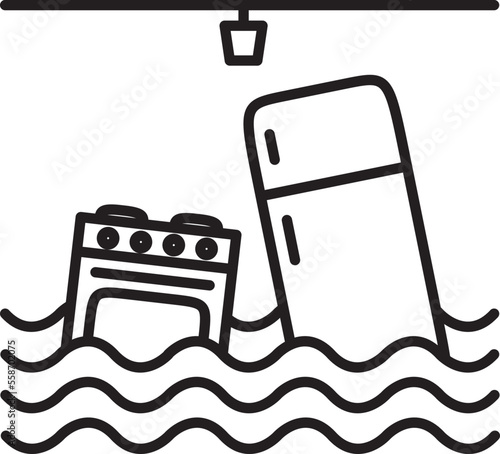 flooding icon