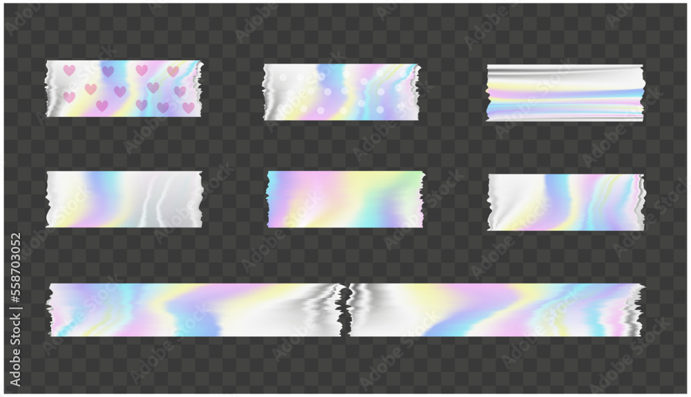 Solid Hologram Bandeau