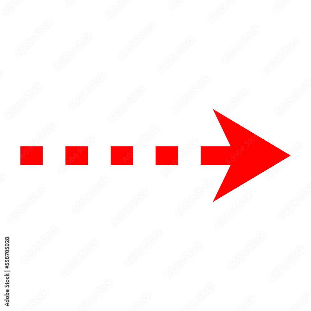 Directional Arrow Sign on Transparent Background Directional Arrow Sign on Transparent Background