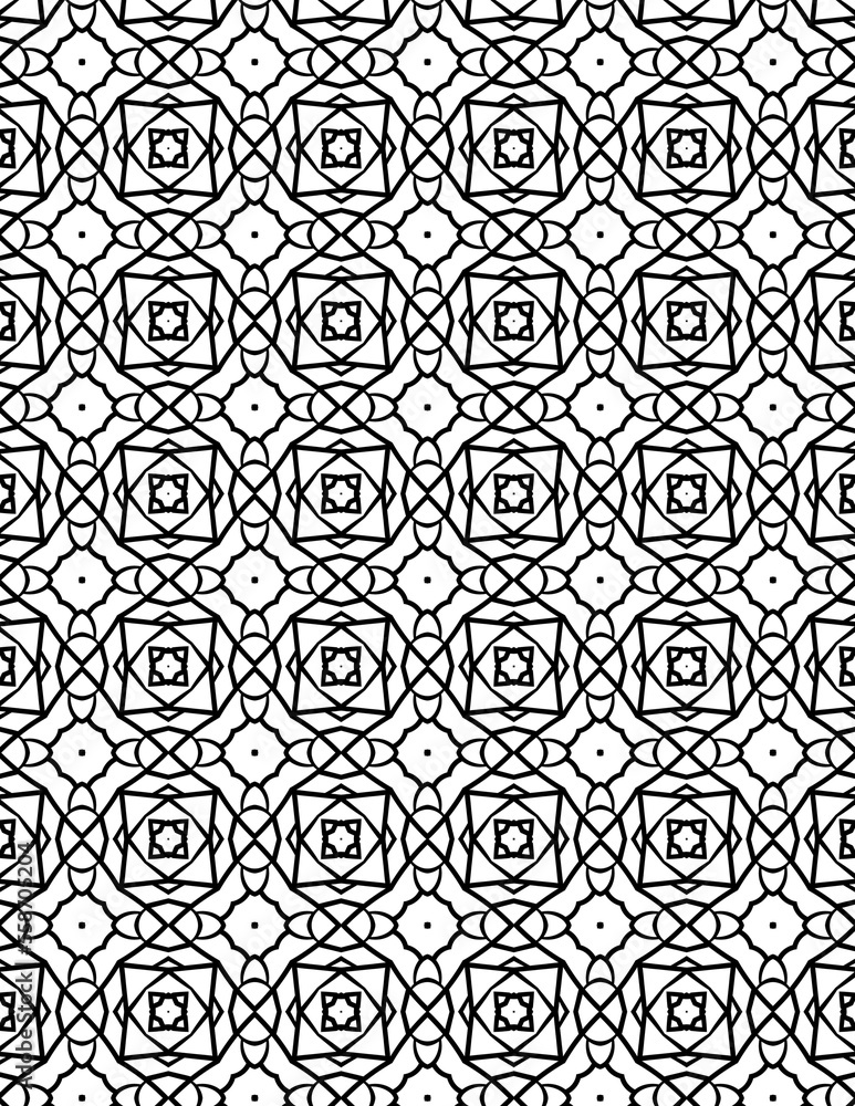 Black and white abstract geometric pattern Black and white abstract geometric pattern