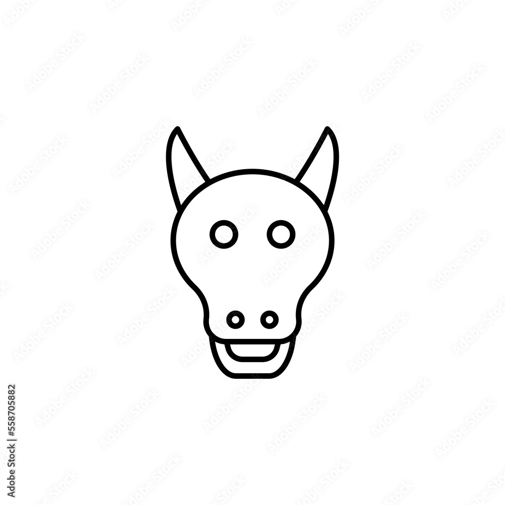 Fototapeta premium dragon zodiac vector for website symbol icon presentation
