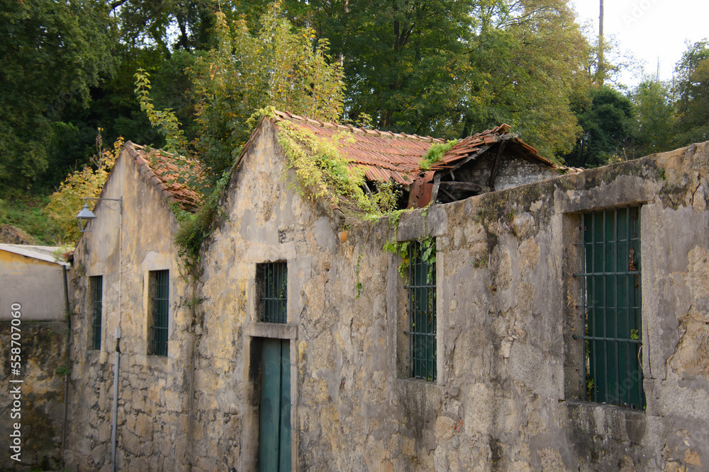 Architecture of the pretty city of Vila Nova de Gaia in the west of Portugal