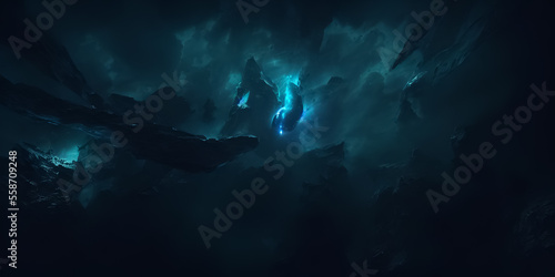 space nebula background 
