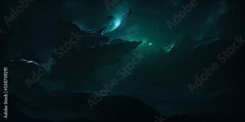 space nebula background 