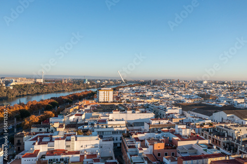 Aerial View - Seville, Spain