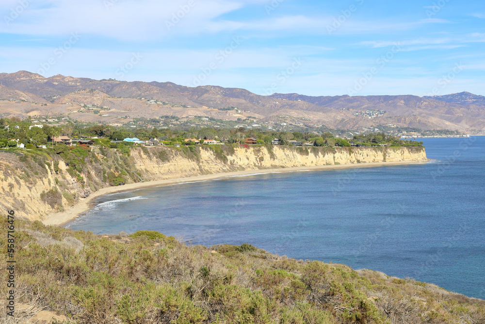 Obraz premium Point Dume on the coast of Malibu, California