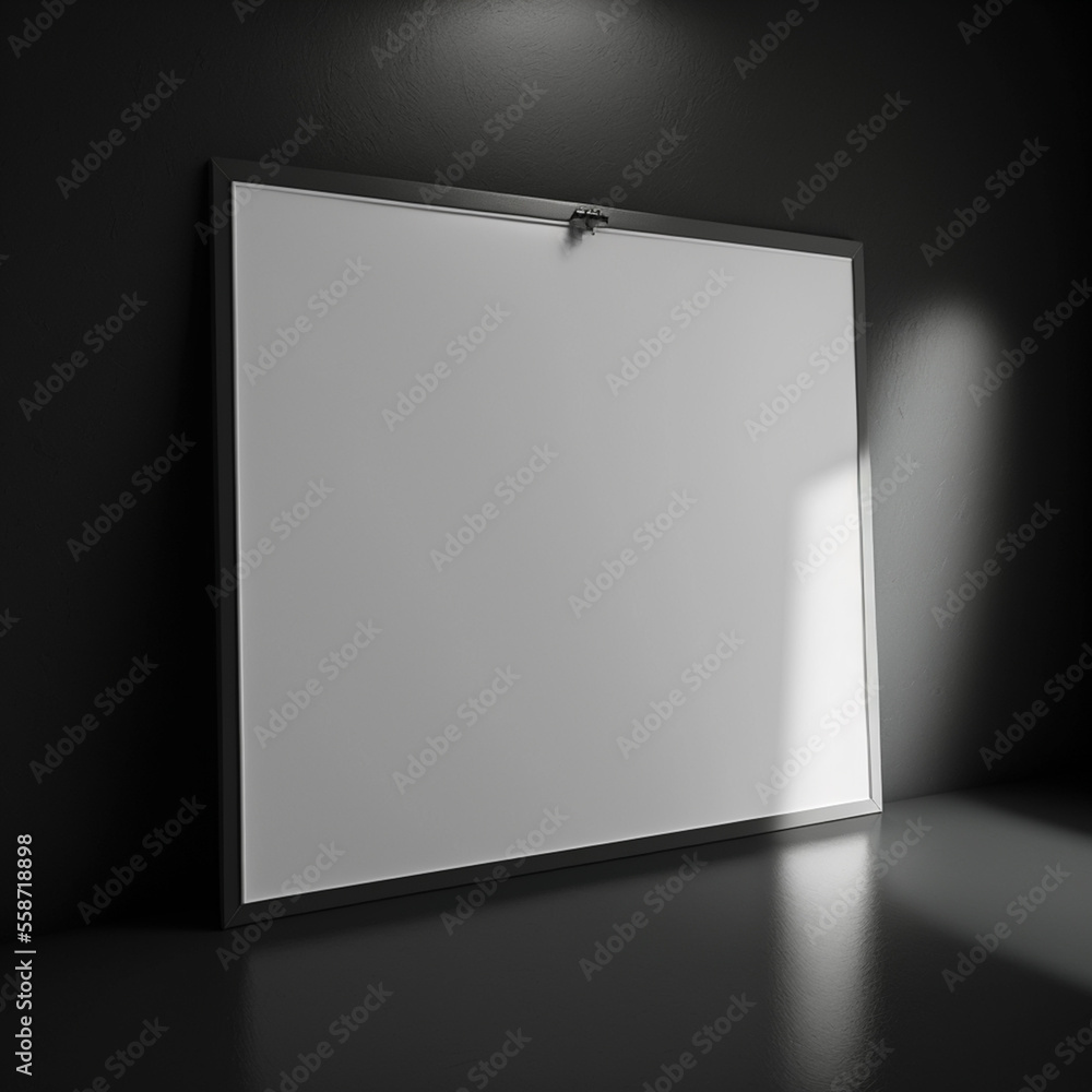 Empty frame with copy space for quotes or products Generative AI Empty frame with copy space for quotes or products Generative AI