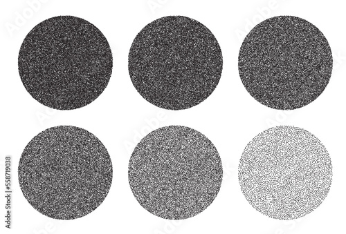 Dot Halftone Round Circle Gradient, Half Tone Texture