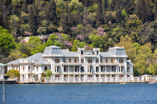Vintage mansion at the shore of Bosphorus