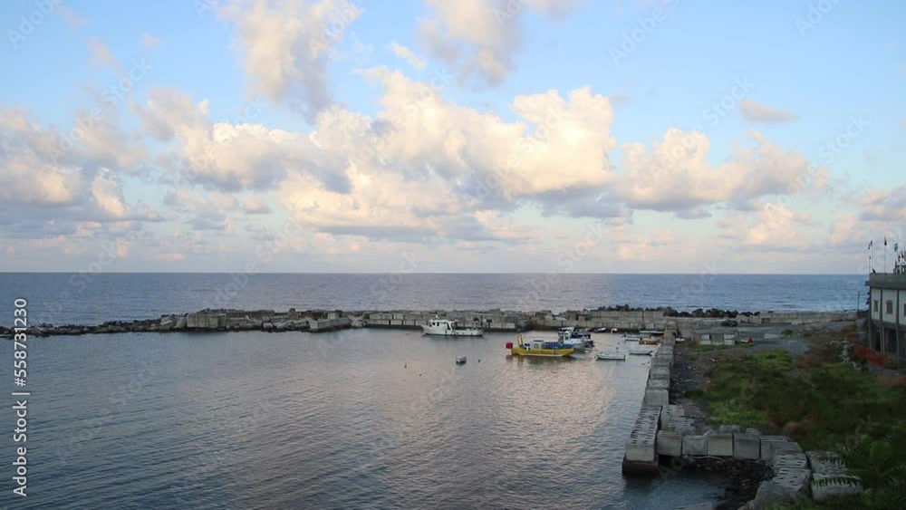 view of the Tyrrhenian Sea in Calabria, southern Italy view of the Tyrrhenian Sea in Calabria, southern Italy