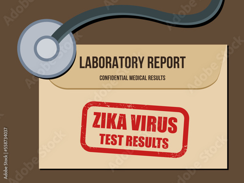 Zika virus blood test lab results