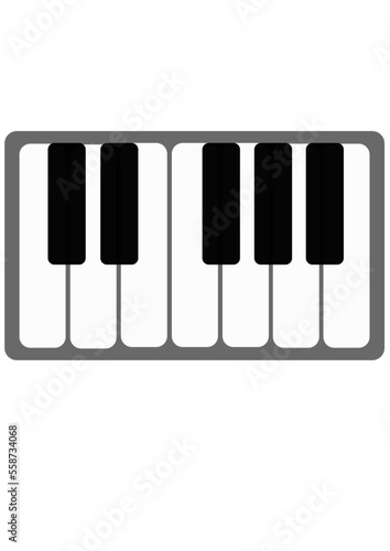 Klavier Keyboard Tastatur Tasten Klaviatur Vektor Grafik