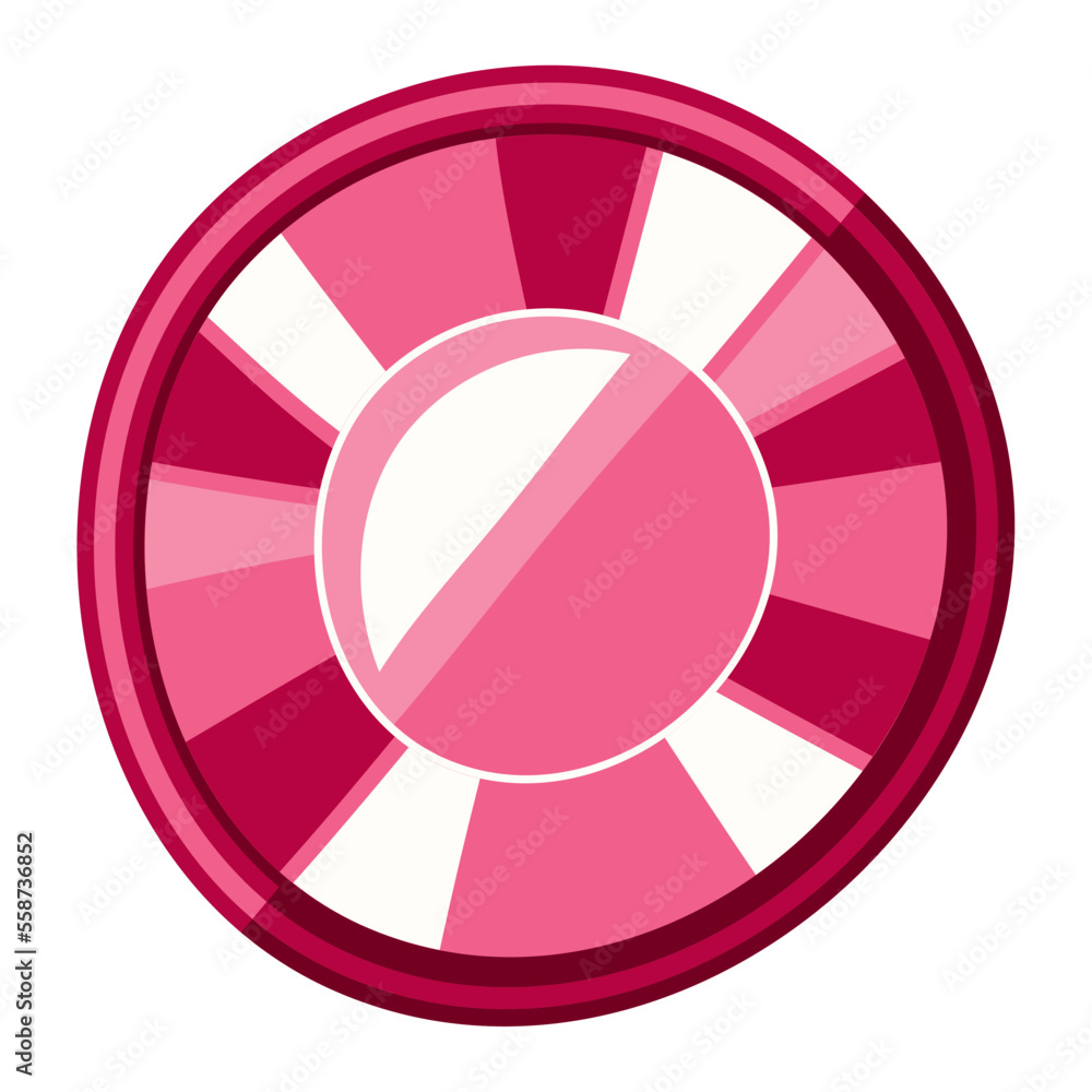 Fototapeta premium cute gemstone pink
