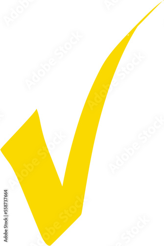 Yellow Checkmark Icon