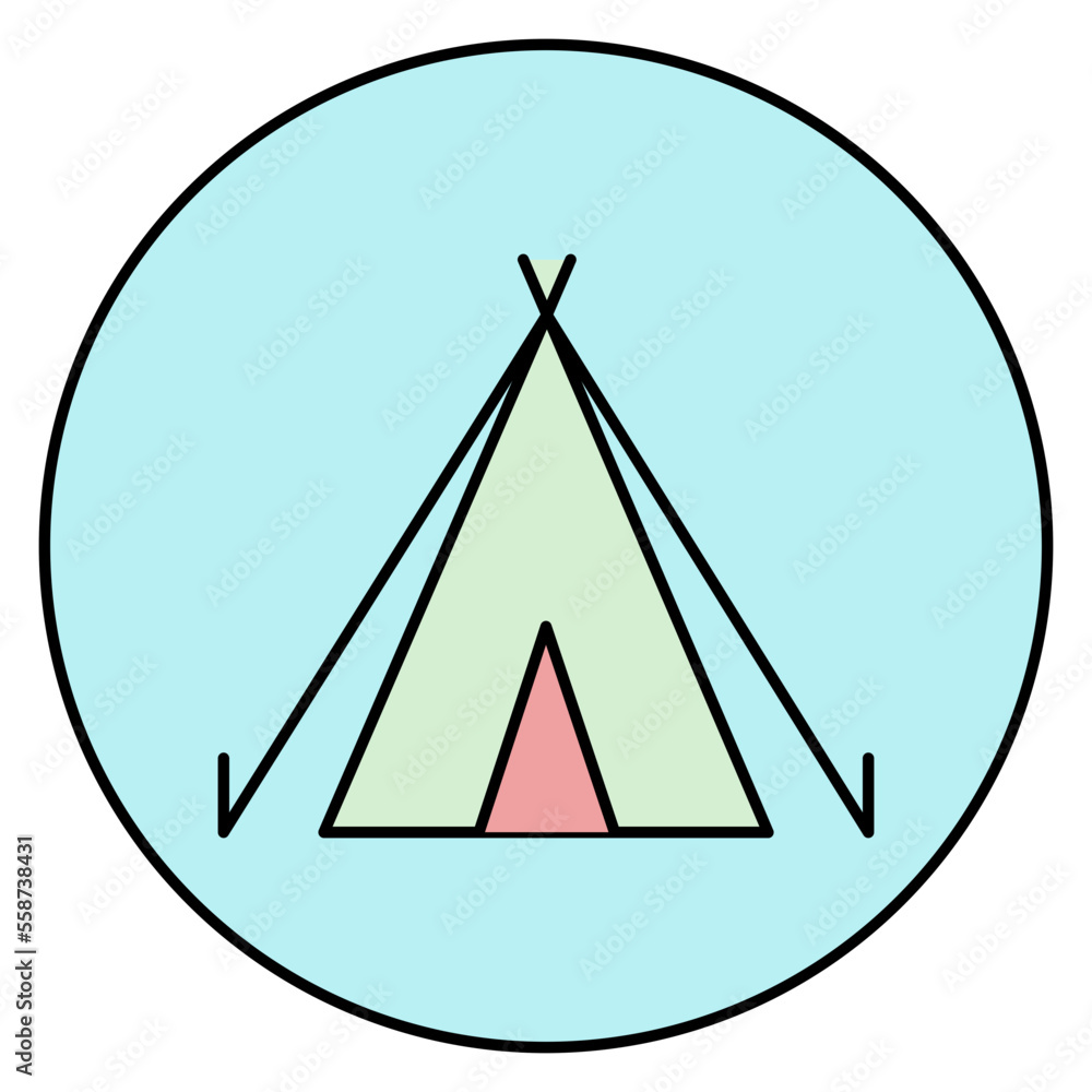 camping icon camping icon