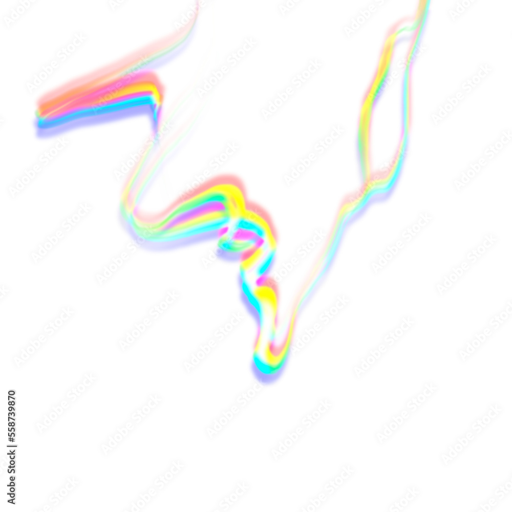 Obraz premium Glitch Effect PNG
