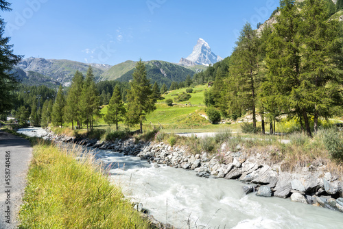 Matterhorn peak, Zermatt,  Switzerland