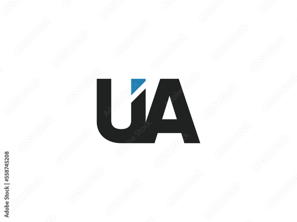 UIA Letter Logo UIA initial monogram UIA Letter Logo UIA initial monogram