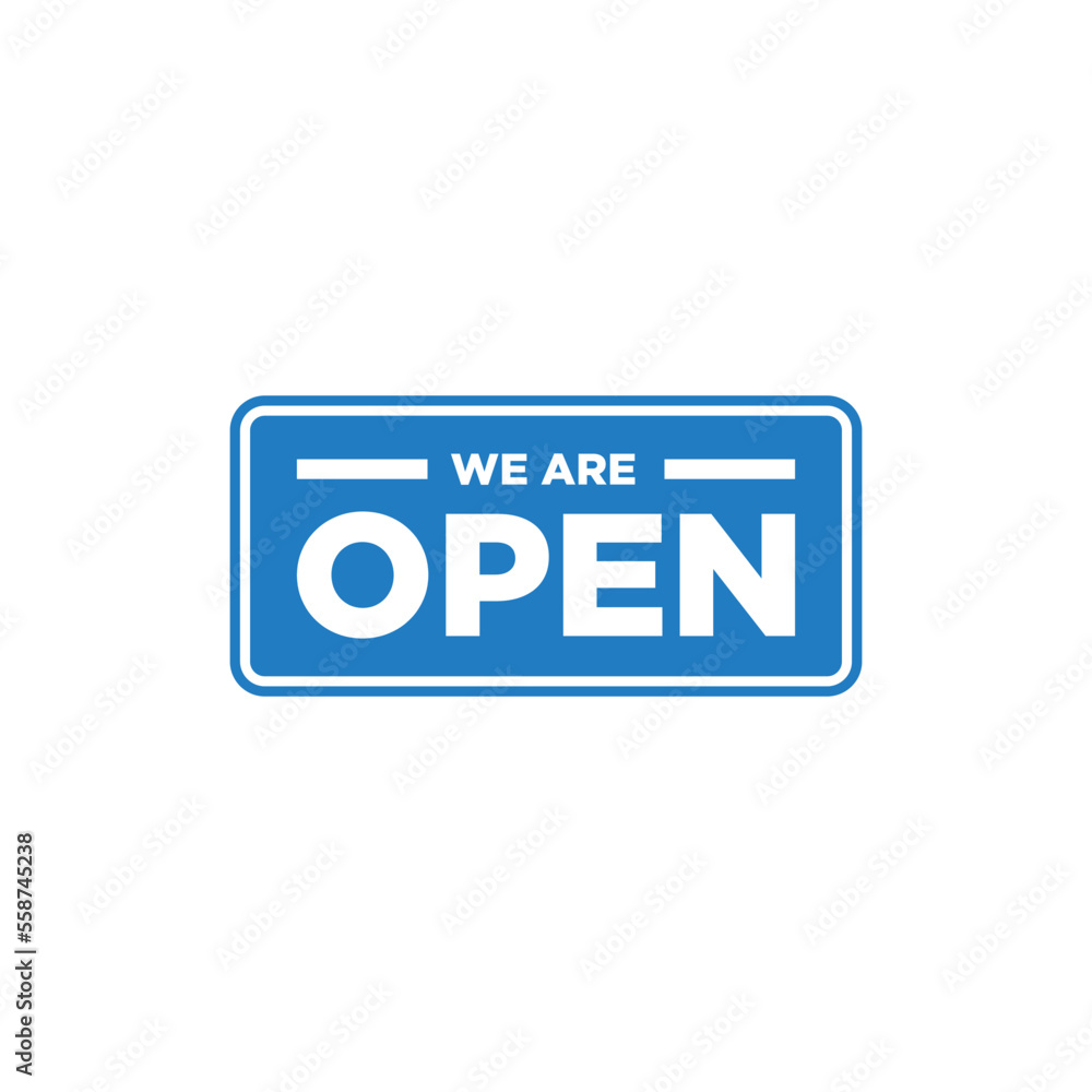 Open Sign for Store Icon Template
Open Sign for Store Icon Template