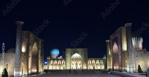 Bild auf Leinwand Registan Square of Samarkand