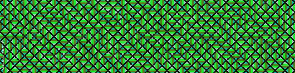 Fototapeta premium Color Rhombus tile tessellation pattern illustration