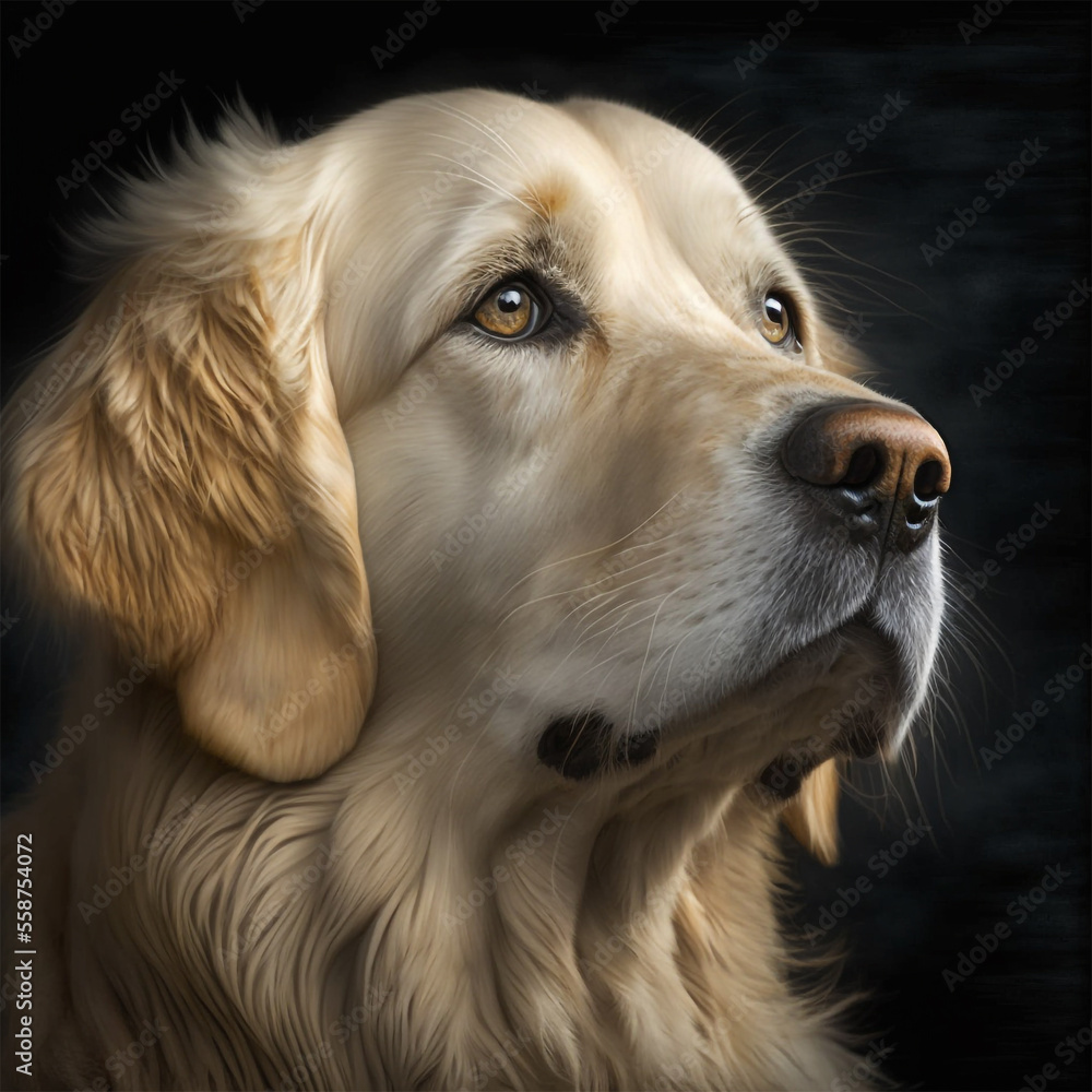 Sammy Golden Retriever is a faithful friend, and companion. Love your pet, because he loves you!