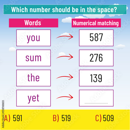 Which number should be in the space? Math Intelligence Questions, Visual Intelligence, Logic Execution