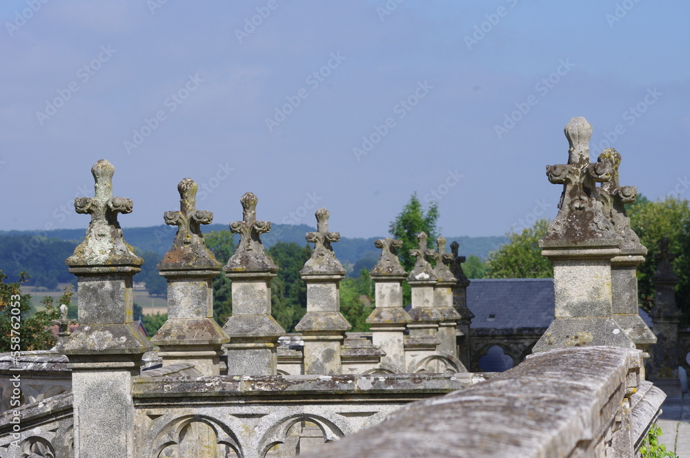 Obraz premium Évreux Cathedral; Frankreich; Normandie; Klosteranlage