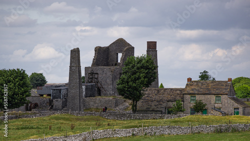 Ancient Ruins of Magpie Mine in the Peak District - travel photography