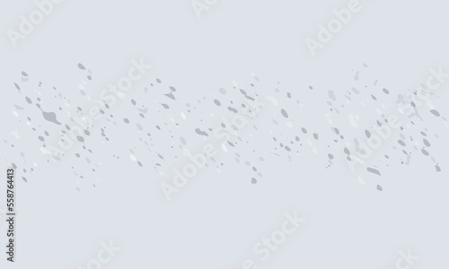 Abstract natural stone path. Garden design. Vector.
