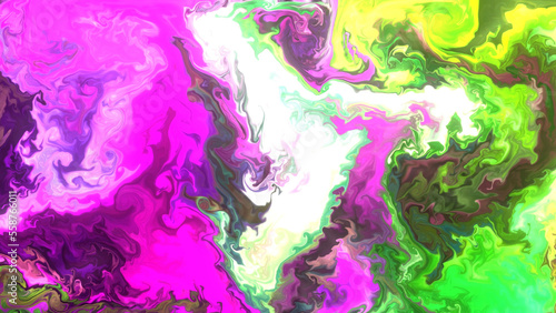 Abstract colorful background like spilled paint © Aleksei Solovev