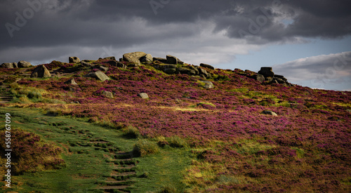 Higger Tor at Peak District National Park - travel photography