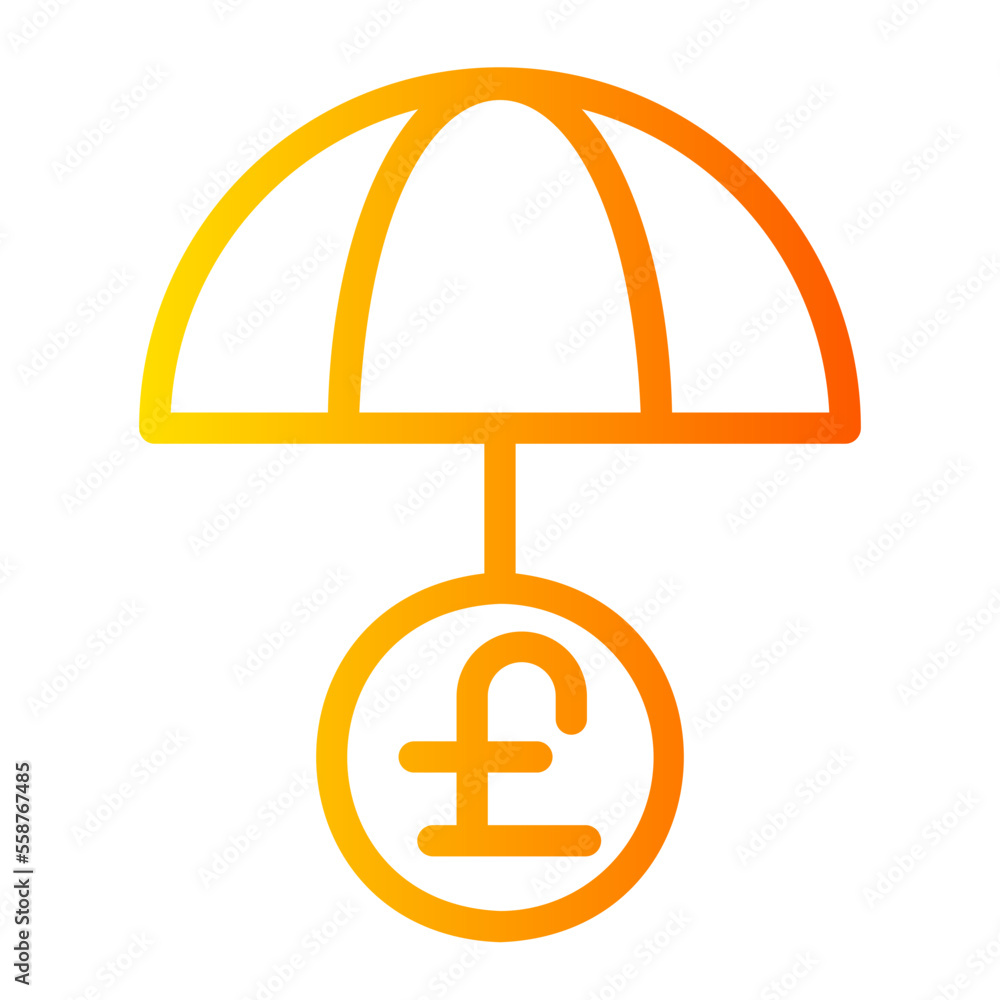 saving money gradient icon saving money gradient icon