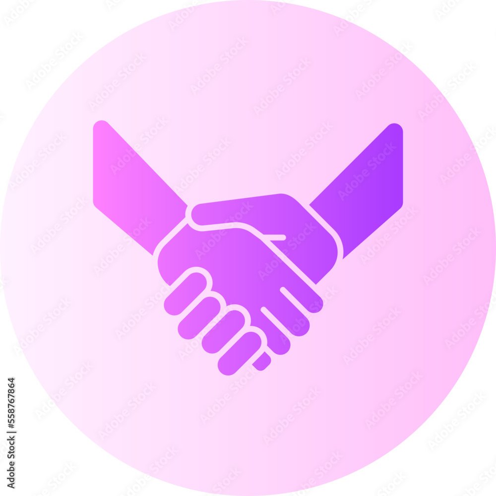 Obraz premium deal gradient icon