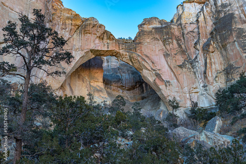 La Ventana Arch at El Malpais National Monument in Grants, New Mexico
