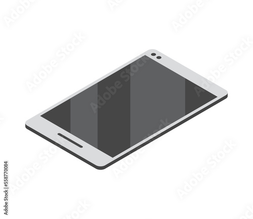 isometric smartphone icon