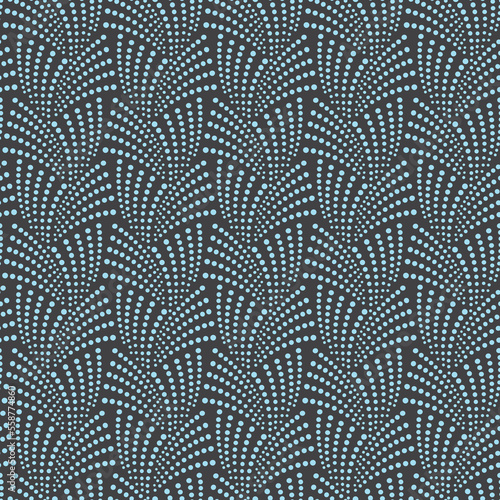 Seamless abstract  blue and black background. Vector abstract pattern.