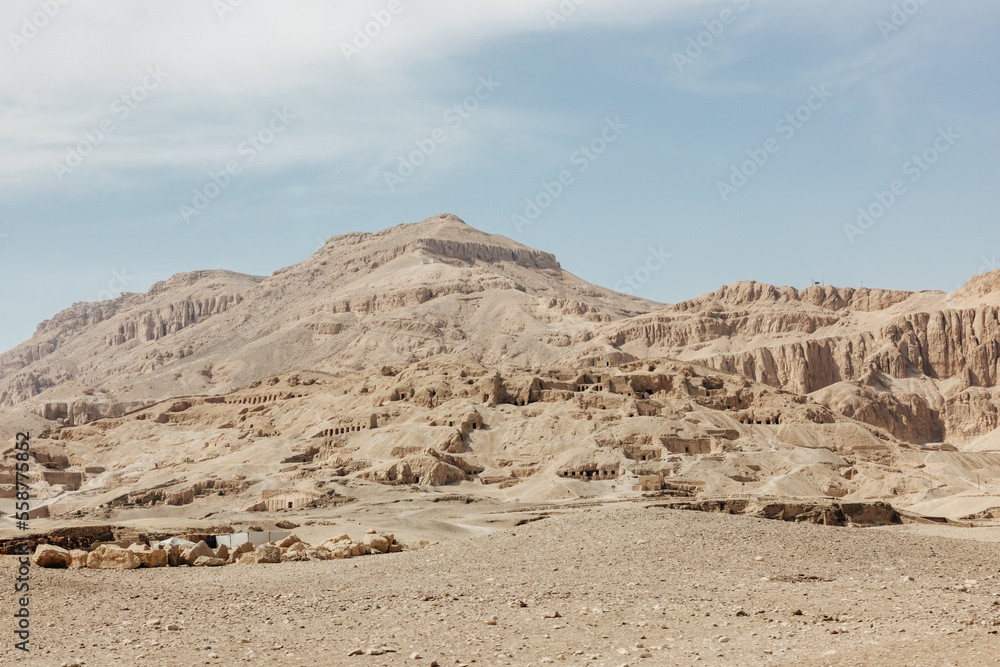 Valley of the Queens in Luxor, Egypt