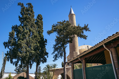 Hala Sultan Tekkesi - Mosque of Umm Haram in Larnaca, Cyprus photo