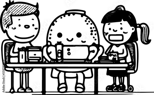 Coloring Pages, Kinderbuch, Malbuch, für Erwachsene, Abstrakt, zum ausmalen, office, scribble, langeweile, Entspannung, Hobbykünstler, Rätselheft, Kinderheft,

