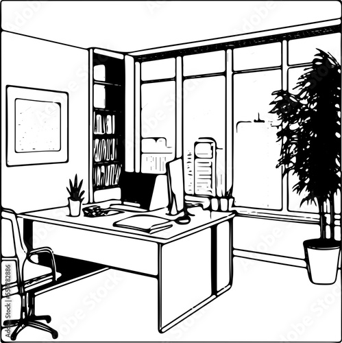 Coloring Pages, Kinderbuch, Malbuch, für Erwachsene, Abstrakt, zum ausmalen, office, scribble, langeweile, Entspannung, Hobbykünstler, Rätselheft, Kinderheft,

