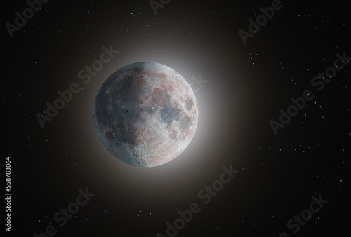 Lune minérale