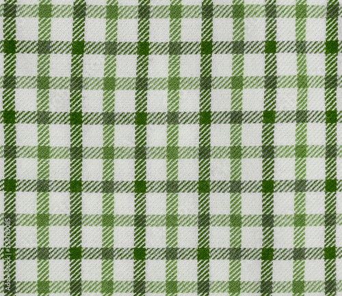 Photography Seamless generic green tartan pattern.