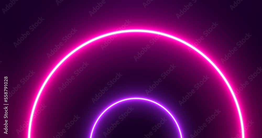 purple pink circle neon pattern background animation purple pink circle neon pattern background animation