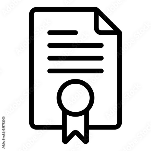 certificate icon