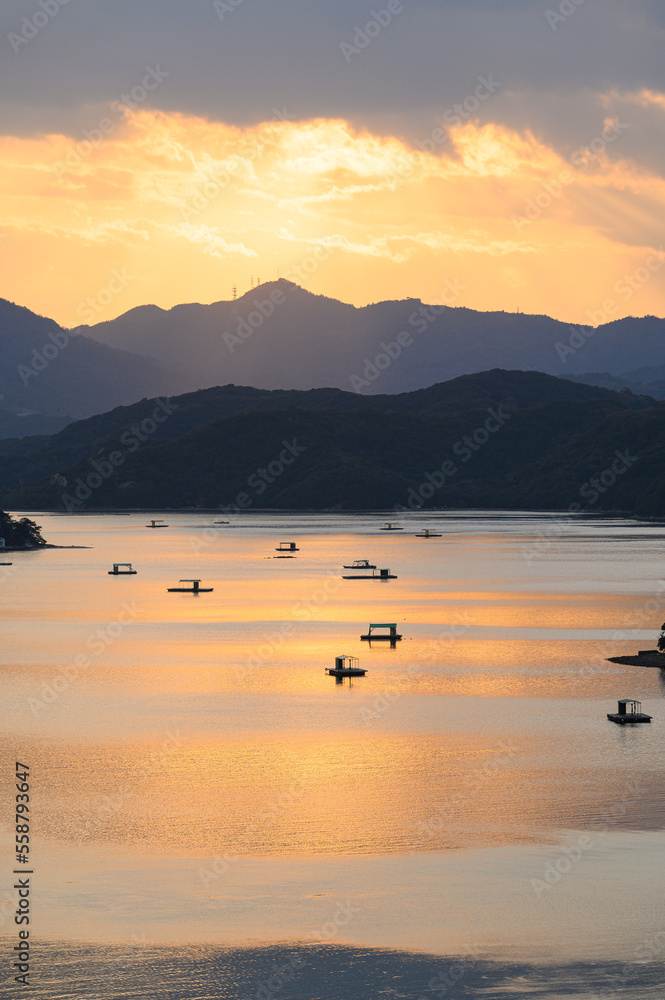 Naklejka premium 夕焼け