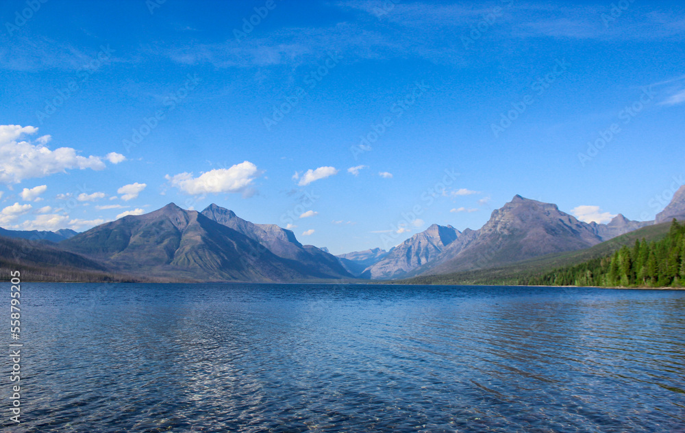 Lake McDonald, Glacier National Park in Montana Lake McDonald, Glacier National Park in Montana