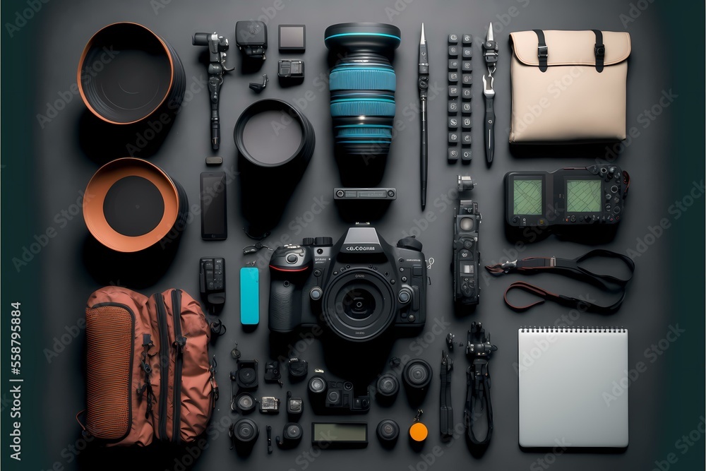 A variety of tools are displayed - Generative AI A variety of tools are displayed - Generative AI