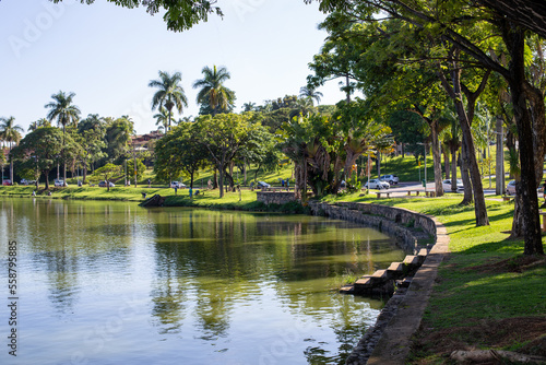 Lagoa da Pampulha, in Belo Horizonte, Minas Gerais, Brazil. famous tourist place