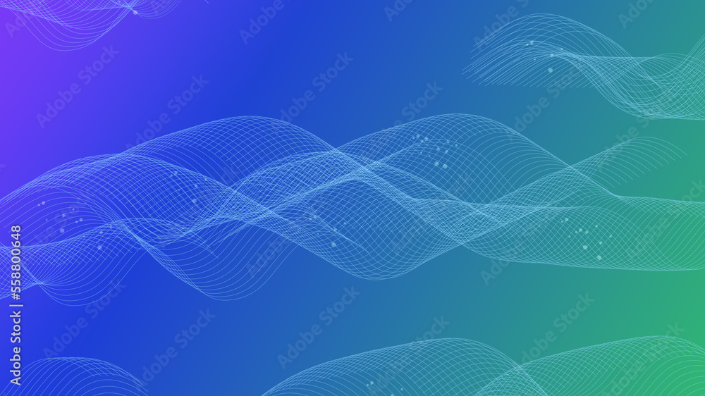 The abstract particle gradient wave. Big data. geometric futuristic digital background. The abstract particle gradient wave. Big data. geometric futuristic digital background.